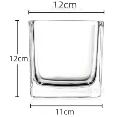 【SG】 Simple Transparent Hydroponic Glass Flowerpot Devils Ivy Tulip Table Top Hydroponic Glassware