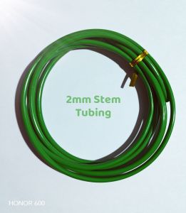 Artificial flower wire stem tubing nylon stocking calla lily lotus tulip Green tube rubber tubing for stem wrap wrapper
