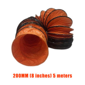 【Bocui】Portable axial flow fan 8/10/12inch Portable Ventilation Fan Industrial Ventilator High Power Exhaust Fan Extraction fan Air purifier Ventilation Exhaust | Low Noise | Large Air Volume | Energy Saving | Easy Install Pipe optional