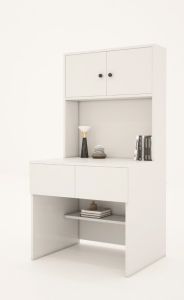 FREESHIP HCM - Bàn Học Bàn Làm Việc Liền Kệ Gỗ MDF Tatana BH022 – có thiết kế theo yêu cầu