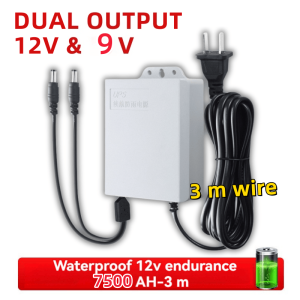 V380 PRO 12V 2A UPS Monitoring Power 5V 9V12V 10400mAh poe Universal DC Mini UPS