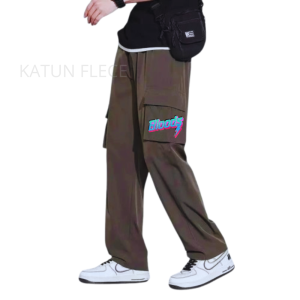 Celana Cargo Pants Panjang pria WanitaUp To M-XL Bigsize Jumbo Pinggang Karet Korean Style Premium Bloods Bisa COD