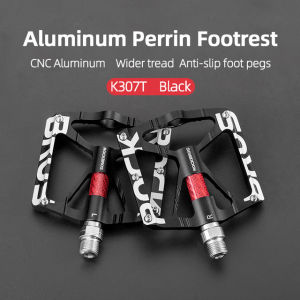 ROCKBROS Bicycle Pedals Ultralight MTB Mountain Bike Pedal Platform Reflective Aluminum Alloy Bearing Cycling Pedals