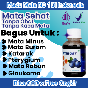 Eyebost Madu Mata Minus Obat Mata Buram Untuk Dewasa Herbal Mengobati Katarak Tanpa Operasi