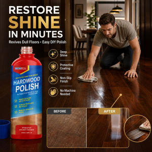 Instant Gloss Wood Floor Polish Wood Floor Scratch Care Agent Long-Lasting Gloss Ideal Anti-Scratch For Living Room