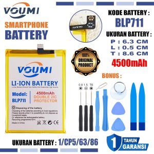 VOUMI BLP711 Baterai Battery Double IC Power high Capacity Oppo A1K - CPH1923