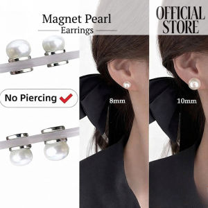 Elegant Magnetic Earrings for Women Pearl Magnet Earrings No Piercing Fashion Jewelry Accessories