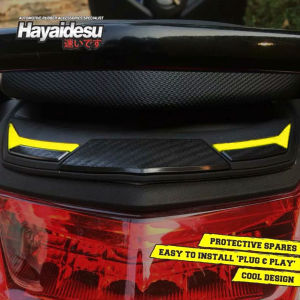 Cover Atas Lampu Belakang NMAX 2015-2019 | Warna Merah Sticker Timbul Upper Side Stop Lamp