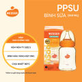 Bình sữa cổ hẹp PPSU Wesser 60ml/140ml/250ml ( BAO BÌ MỚI ). 