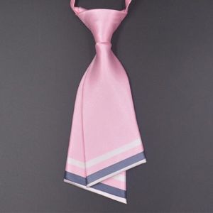 GORGE Solid Color Necktie Bow Knot Japanese Cravat Fashion Adjustable Solid Neck Tie for Women