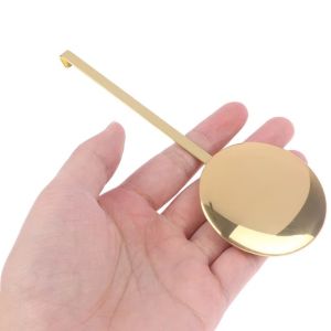 DOOUR Chiều dài 15cm Phụ kiện đồng hồ Tự làm Phụ kiện đồng hồ treo tường thạch anh Bộ dụng cụ làm đồng hồ Chất lượng cao Màu vàng Con lắc loại Dành cho Cơ Chế Xoay