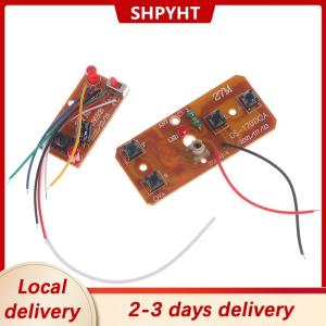 [COD] SHPYHT Local delivery Ship within 24 hours 4CH RC Remote Control 27MHz Circuit PCB Transmitter Receiver Board Radio System for RC Car