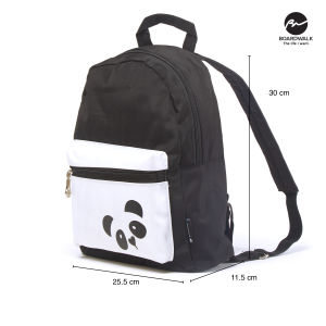 Boardwalk Fluna School Girls Backpack with Panda Print Design