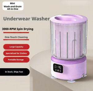 3L portable small washing machine can dry and dehydrate socks underwear and panties washing machine home mini washing machine
