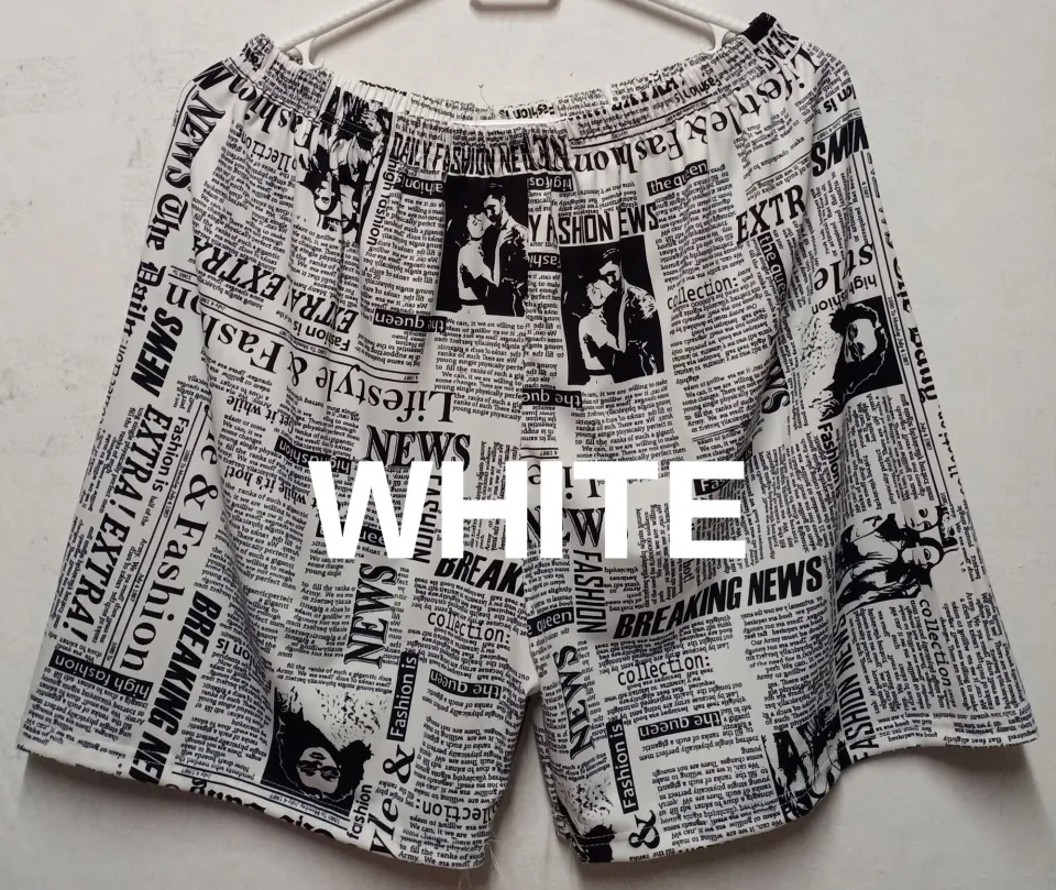 PANG ARAW ARAW PLUS SIZE SHORTS 4XL TO 6XL,COTTON STRETCHABLE