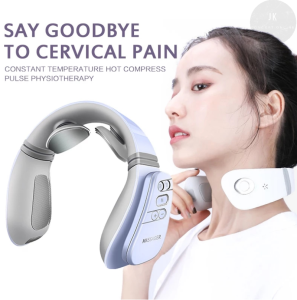 Multifunctional Wireless Neck Massager Intelligent Electromagnetic Cervical Spine Massager Body Pain Relief Relax Home Fitness