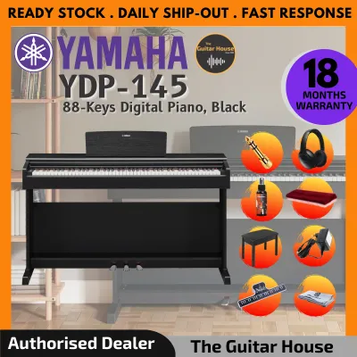 Yamaha Arius YDP-145 88-Key Digital Piano Black (YDP145 / YDP145B)