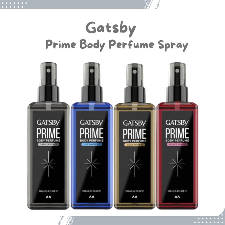 Gatsby Prime Body Perfume Spray 100ml Body Mist Lazada Indonesia