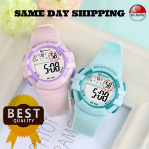 [Free gift box] MINGRUI kids digital watch good quality kid’s watch waterproof alarm Date Shock Resistant Light Stopwatch Childrens electronic watch Watch For Boys Girls Children Sports LED Wrist Watch