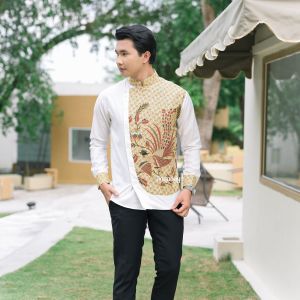 Jayabaya Batik ROSHAN Kemeja Batik Katun Lengan Panjang