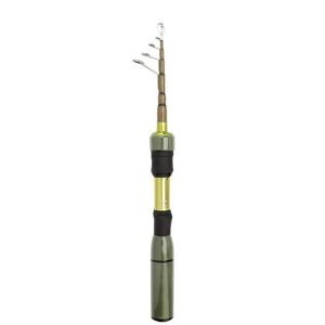 NALANILI Hành động cực nhanh Cần câu UL Hướng dẫn chống va chạm Thu gọn nhỏ gọn Cần câu cá bass Độ nhạy cao Chiều dài 33cm Cần câu Câu cá nước ngọt
