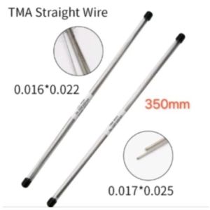 Dây Chỉnh Nha TMA Thẳng _ 1 Ống 10 Dây TMA Dài 35cm