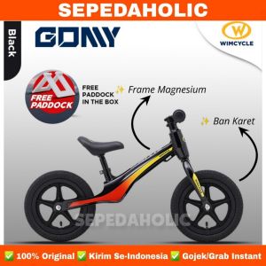 WIMCYCLE GOMY Push Bike Sepeda Keseimbangan Anak Magnesium Balance