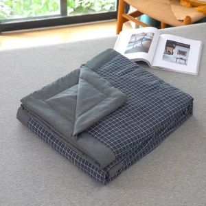 Abraca Dabra Japanese Style Summer Blanket Soft Washable Cotton Blanket High Quality Breathable Comforter Air Condition Summer Quilt