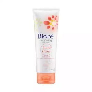 Biore Facial Foam Skin Caring Mild Smooth - Acne Care - Bright Oil Clear 100gr - Kosmetik Herbal Online