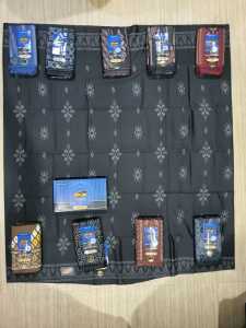 SARUNG ATLAS HABIBI 475 KEMBANG MOTIF BHS