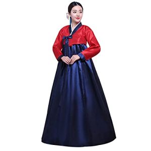 Womens Hanbok Dress Skirt Korean Traditional Costume Performance Wear