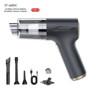 เครื่องดูดฝุ่นในรถยนต์ขนาดเล็กที่มีตัวกรอง  ตัวและพลังดูดแรง เหมาะสำหรับใช้ในรถยนต์และที่บ้าน