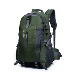 Mens Womens Hiking Backpack 40 Liters Waterproof Outdoor Sports Mountaineering Climbing Large Travel Camping Trekking Rucksack