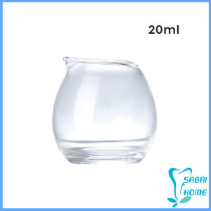 Easy เหยือกแก้วใส่นม mini สไตล์ญี่ปุ่น สําหรับใส่นม กาแฟ ชา 20ml/50ml Mini glass