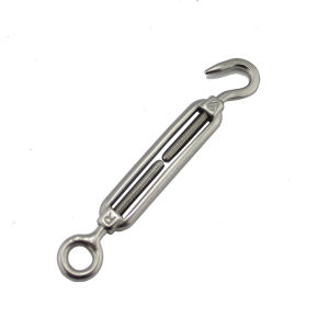 Stainless Steel 304 Turnbuckle Screw Open Body Turnbuckle Bolt Wire Rope Tightener Tensioner Line Tightener OC CC