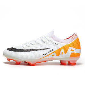New low-top football shoes for men and women students with anti-slip spikes for indoor long-spiked competition and training