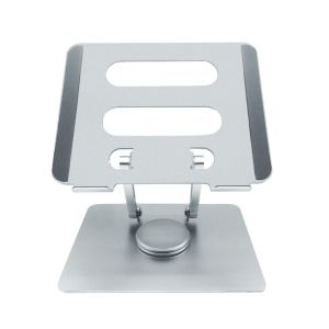 INOVAGEN Adjustable Foldable Laptop Stand Tablet Holder 360° RotationAluminum Desk Stand Holder For Tablet/Laptop from 9.6-17.3 Ergonomic Desktop Stand