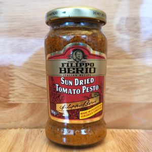 FILIPPO BERIO [Lọ TOMATO / ĐỎ 190g] SỐT PESTO CÀ CHUA [ITALIA] Sun Dried Tomato Pesto