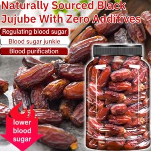 Black Dates Snack/Natural Zero Additive/Fresh Healthy Supplement/Adults Family Use