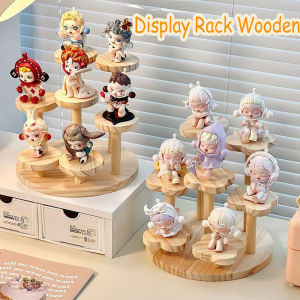 Wooden Display Rack Wooden Multi-layer Storage Flower Shelf Figure Display Toy Rack Storage Jewelry Storage Holders 展示架