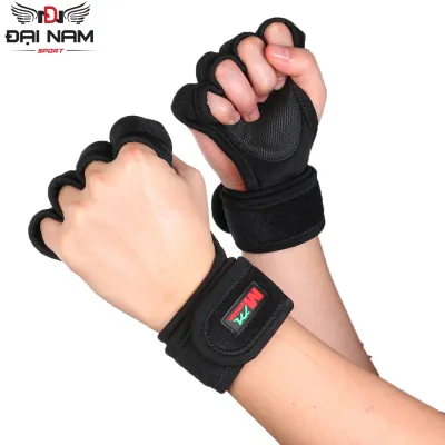Găng Tay Tập GymGăng Tay Tập Tạ MM Có Viền Cuốn Cổ Tay Cao Cấp Siêu Bền Đẹp Đại Nam Sport