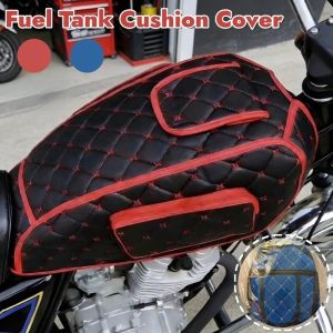 Universal Motorcycle Fuel Tank Bag Fuel Tank Cushion Cover Leather Wear-resistant Fuel Tank Cover