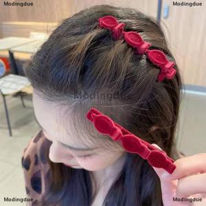 [COD] Modingdue Flocked Bangs Hair Clip Headwear Duckbill Hair Claws Barrettes Vintage Hair Clips Hairgrip Braided Fashion Hairpins Hair Accessories Headwear