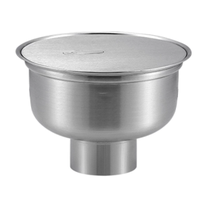 Industrial Grade Round Floor Drain Stainless Steels Round Floor Drain For Pharmaceuticals Workshop Efficient Drainage