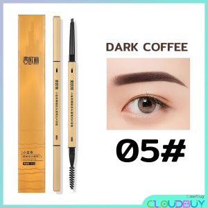 CL.Buy Natural Waterproof Lasting Eyebrow Pencil with Brush Double Heads Eyebrow Pencil