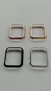 Tương thích với Apple Watch apple watch45678910se Gương hợp kim nhôm S11 Khung viền bảo vệ khoét rỗng