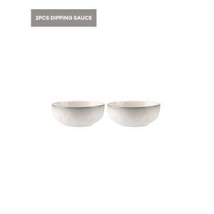 LOCAUPIN Ceramic Elegant Modern Dinnerware Microwave & Oven Safe High Quality Ceramic Bowl Plates Tableware Collection