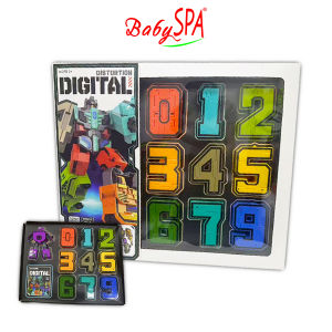 ♥♥♥ 𝐒𝐆 𝐒𝐞𝐥𝐥𝐞𝐫 BabySPA Number Transformers Digital Cool Term Play Set