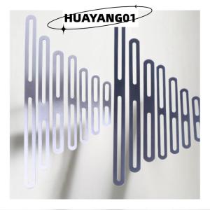 HUAYANG01 [HOT FASHION] 1ชิ้นตัวยึดสแตนเลสแบบเข้ามุมตรงสีดำ สีเงินหนา180องศาตัวยึดแบบตายตัวแบนตัวยึดเฟอร์นิเจอร์