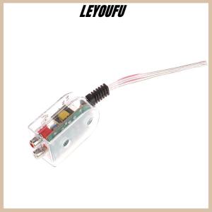 LEYOUFU 1ชิ้นตัวแปลงความถี่สูงถึงต่ำซับวูฟเฟอร์เสียงเครื่องขยายเสียง CD สำหรับรถยนต์